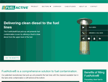 Tablet Screenshot of fuelactive.com